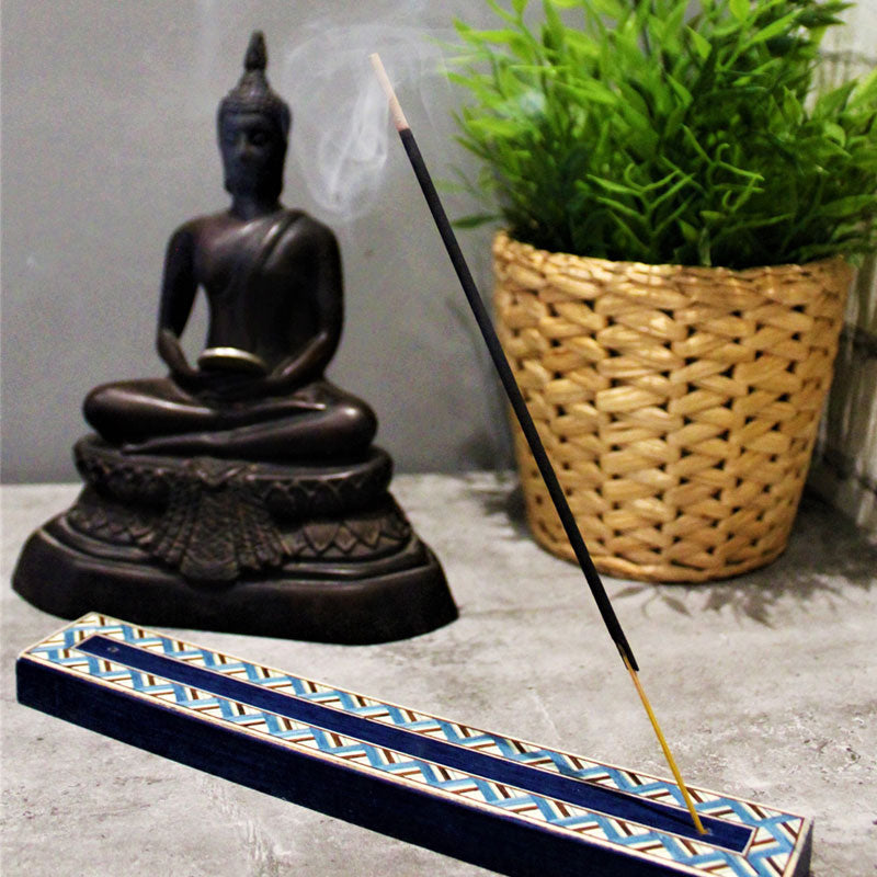 Blue Table for incense